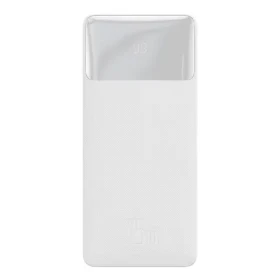 Baseus Bipow Powerbank 10000mAh bílá / 15W / 2x USB-A / 1x USB-C (PPBD050002)