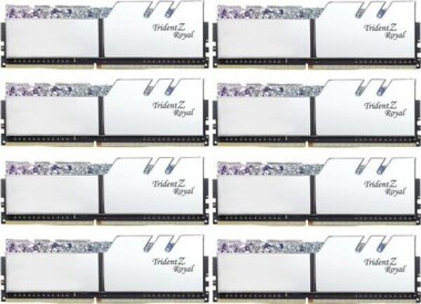 G.SKill Trident Z Royal Silver 128GB (8x16GB) 3600 MHz / DDR4 / CL14-14-14-34 / 1.45V / XMP 2.0 (F4-3600C14Q2-128GTRSA)