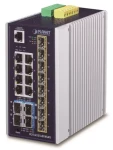 PLANET IGS-6325-8T8S4X / Switch průmyslový / 8x Gigabit RJ-45 / 8x 2.5G SFP / 4x 10G SFP+ / L3 / IP30 (IGS-6325-8T8S4X)