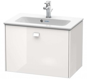 DURAVIT - Brioso Umyvadlová skříňka Compact, 44x62x39 cm, 1 zásuvka, lesklá bílá BR401002222