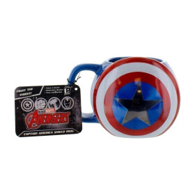 Marvel Avengers Hrnek - Kapitán Amerika Shield 300 ml - Paladone