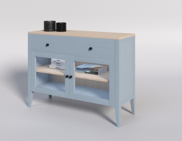ARTEN (NANO Systems s.r.o.) Buková komoda TALO-KT6 (Šedá)