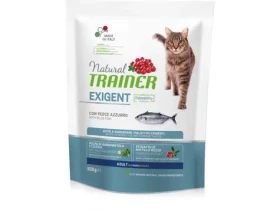 Natural Trainer Cat Exigent mořská ryba 300g / Granule pro kočky (8059149230566)