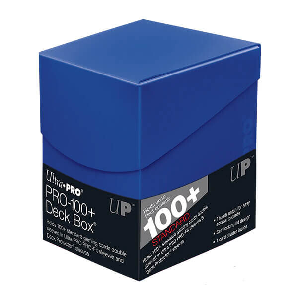Krabička na karty UltraPro Deck Box 100+ - Pacific Blue