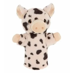 Keel Toys Keeleco Prasátko eko plyšový maňásek na ruku