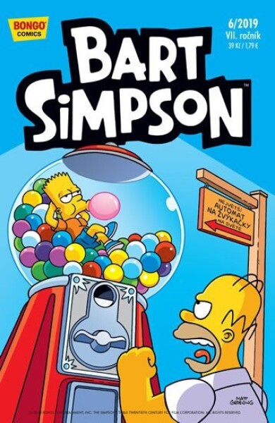 Simpsonovi Bart Simpson 6/2019