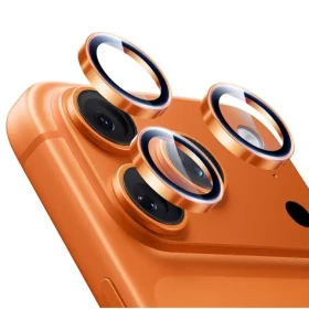 ESR Armorite oranžová / Ochranné sklo fotoaparátu / Apple iPhone 15/16/17 Pro, Pro Max
