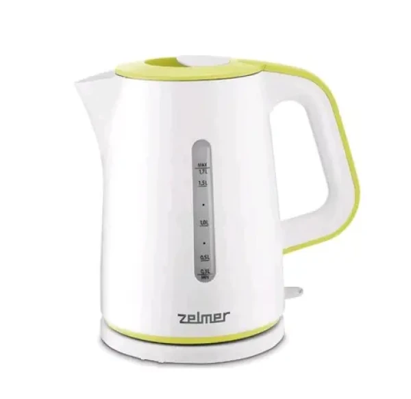 Zelmer ZCK7620G bílo-zelená / rychlovarná konvice / 2200 W / 1.7 L (ZCK7620G)