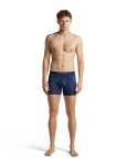 Pánské merino boxerky ICEBREAKER Mens Merino 150 Anatomica Boxers Moss Bloom, Midnight Navy/Aop velikost: XL