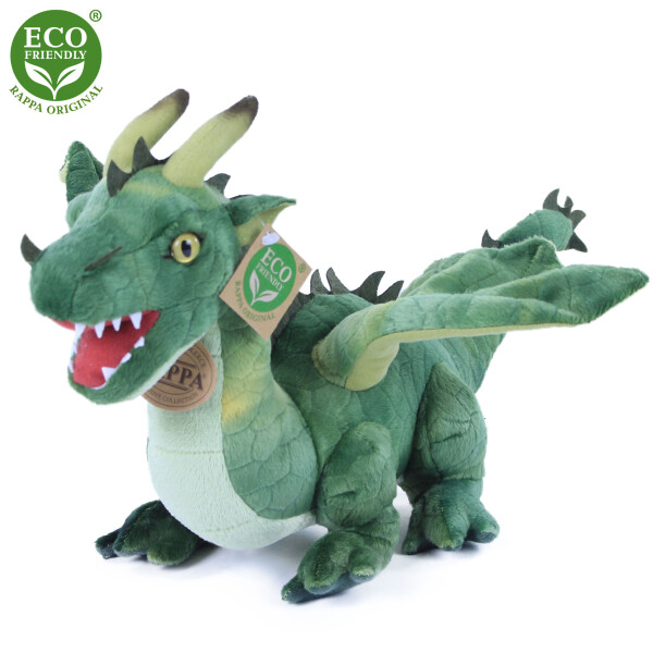 Plyšový drak 40 cm ECO-FRIENDLY