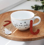 TEA HERITAGE Vánoční čaj Snowman – 5 ks, červená barva, papír, textil