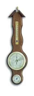 TFA 20.1037.01 - Meteostanice analogová na dřevěné podložce - dub sheraton (TFA20.1037.01)