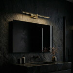 Koupelnové nástěnné LED svítidlo APP1889-1W 40 cm GOLD OSW-66044