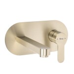 REA - Podomítková umyvadlová baterie Arcos Brush Gold REA-B6977