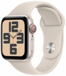 Apple Watch Hvězdně bílé hliníkové Hvězdně bílý sportovní řemínek