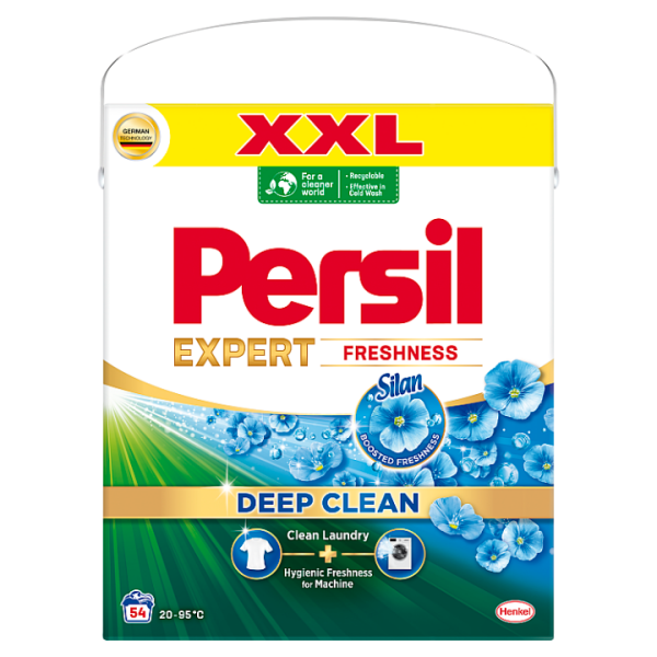 Persil prací prášek Expert Freshness by Silan 54 praní. Pro slevu 10% zadejte v košíku EAN:9985910006551