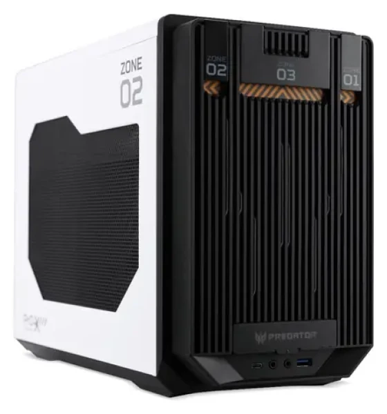 Acer Predator Orion X MI900 bílá / PC skříň / Mini-ITX / RGB / USB-C (DC.Z3XEE.001)