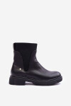 Dámské kožené Chelsea Boots Black Tannaz Velikost: 37