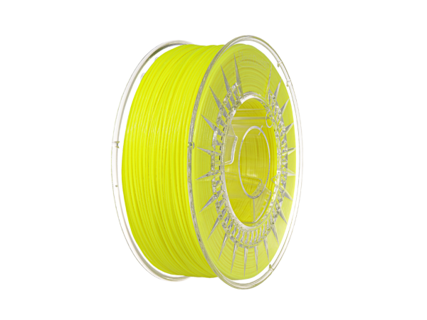 PLA filament 1,75 mm super žlutá Devil Design 1 kg