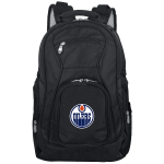 Mojo licensing Batoh Edmonton Oilers Laptop Travel Backpack - Black