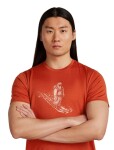 ICEBREAKER Mens 150 Tech Lite SS T Skiing Yeti, Agate velikost: S
