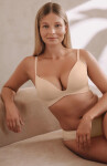 Dámská push-up podprsenka Amelia Béžová - Mefemi béžová 65C