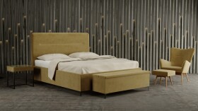 Materasso Designové jednolůžko čalouněné SOUL - bočnice ROZMĚR: 140 x 200 cm - ATYP