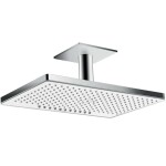 HANSGROHE - Rainmaker Select Hlavová sprcha 460, 2 proudy, sprchové rameno 10 cm, bílá/chrom 24004400