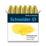Schneider bombičky inkoustové 6 ks žluté