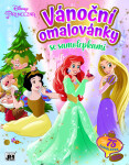 Vánoční omalovánky se Princezny