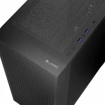 Logic DART PRO černá / Skříň / Midi Tower / ATX / USB-C 3.2 Gen2 / 4x 120mm fan / bez zdroje (AT-DART-PRO-0000-10)