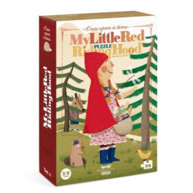 LONDJI Velké puzzle Červená Karkulka - 36 pcs
