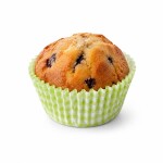 Dortisimo Košíčky na mini muffiny Kostkovaný vzor zelený (80 ks)