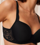 Dámská podprsenka Amourette WP - BLACK - černá 0004 - TRIUMPH BLACK 85F