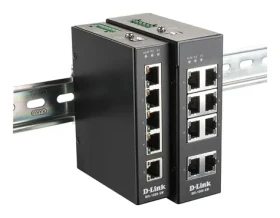 D-Link DIS-100E-5W / Průmyslový switch / 5x 10/100 Mbit / Unmanaged / DIN lišta / -40 až 75 °C (DIS-100E-5W)