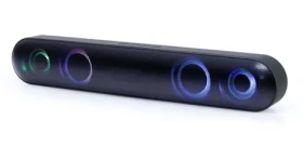 Gembird SPKBT-BAR400L černá / Soundbar / Bluetooth 5.0 / LED podsvícení / 2x5W / microSD (SPKBT-BAR400L)