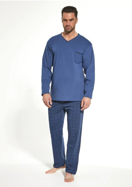 Pánské pyžamo Cornette Modrá