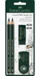 FABER-CASTELL Castell 9000 Jumbo Grafitová tužka - blistr 4 ks (119398)