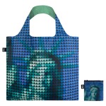 Skládací nákupní taška LOQI PIX & LOVE Statue of Liberty