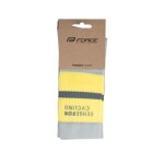 Ponožky FORCE STRIPE dlouhé, šedé (barva šedá, velikost L/XL)