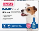 Beaphar Line-on IMMO Shield S / Antiparazitikum / Spot-on / Psi 1-15 kg / 3x 1,5 ml / Blechy, klíšťata, komáři (244-13354)