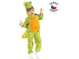 MaDe Šaty na karneval - dinosauus, 92-104cm