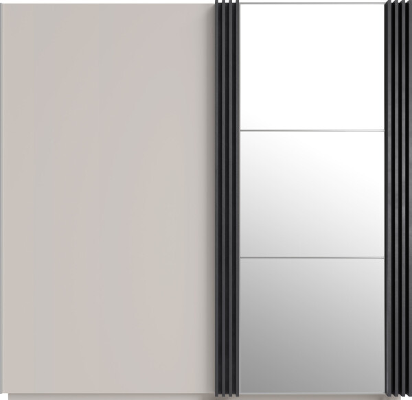 Šatní skříň AllMo AL15 Barva korpusu + barva dveří: Kašmír + Antracit