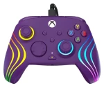 Turtle Beach Afterglow Wave fialová / Gamepad / pro Xbox Series X/S, Xbox One, PC / USB-C / RGB podsvícení (TBC-2002-45)