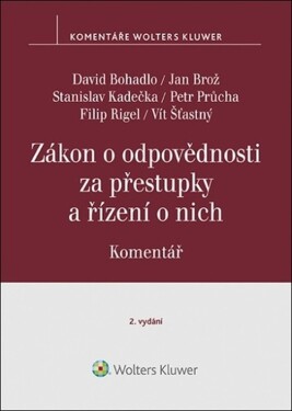 Zákon odpovědnosti za přestupky řízení nich Komentář