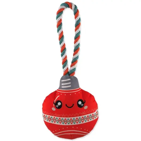 Dog Fantasy Hračka - Winter Tale Vánoční pískací ozdoba červená 30cm (454-857224)