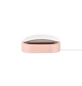 UNIQ Nova stojan pro nabíjení Apple Magic Mouse růžový (8886463684931)