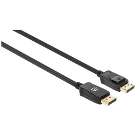 Manhattan DisplayPort kabel Konektor DisplayPort, Konektor DisplayPort 2.00 m černá 353618 Ultra HD (8K) Kabel DisplayPort