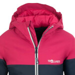 Trollkids Dívčí bunda s kapucí Hallingdal Navy blue/pink (223-114) 98