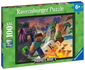 Ravensburger Minecraft Monstra Minecraftu 100 dílků